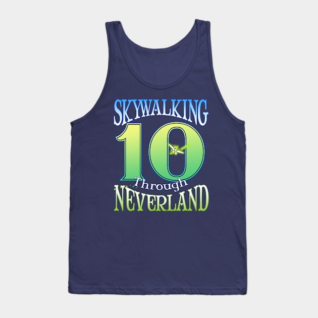 10th Anniversary Skywalking Tank Top by Skywalking Through Neverland